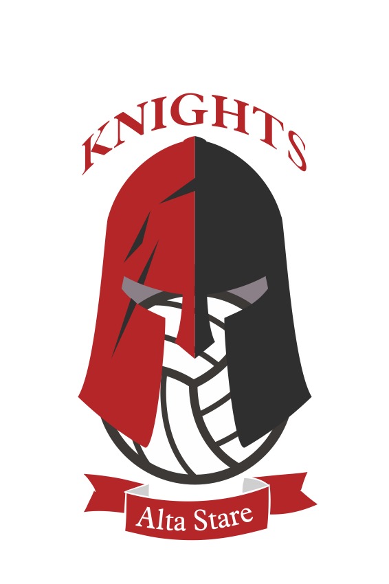 Knights netball logo - friend of Unicorns